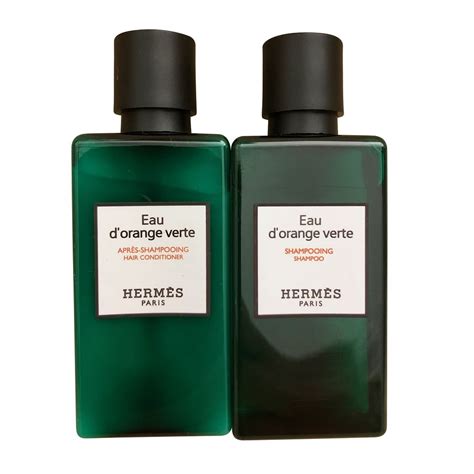 hermes shampoo and conditioner.